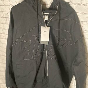 Nike Women's Black Oversized Fit Hoodie XL